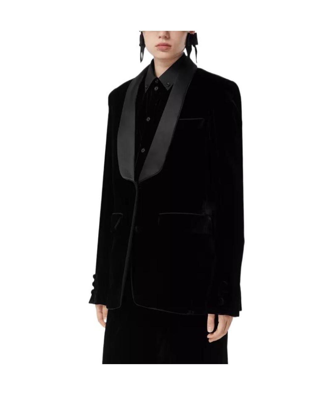 BURBERRY Черная куртка, фото 3