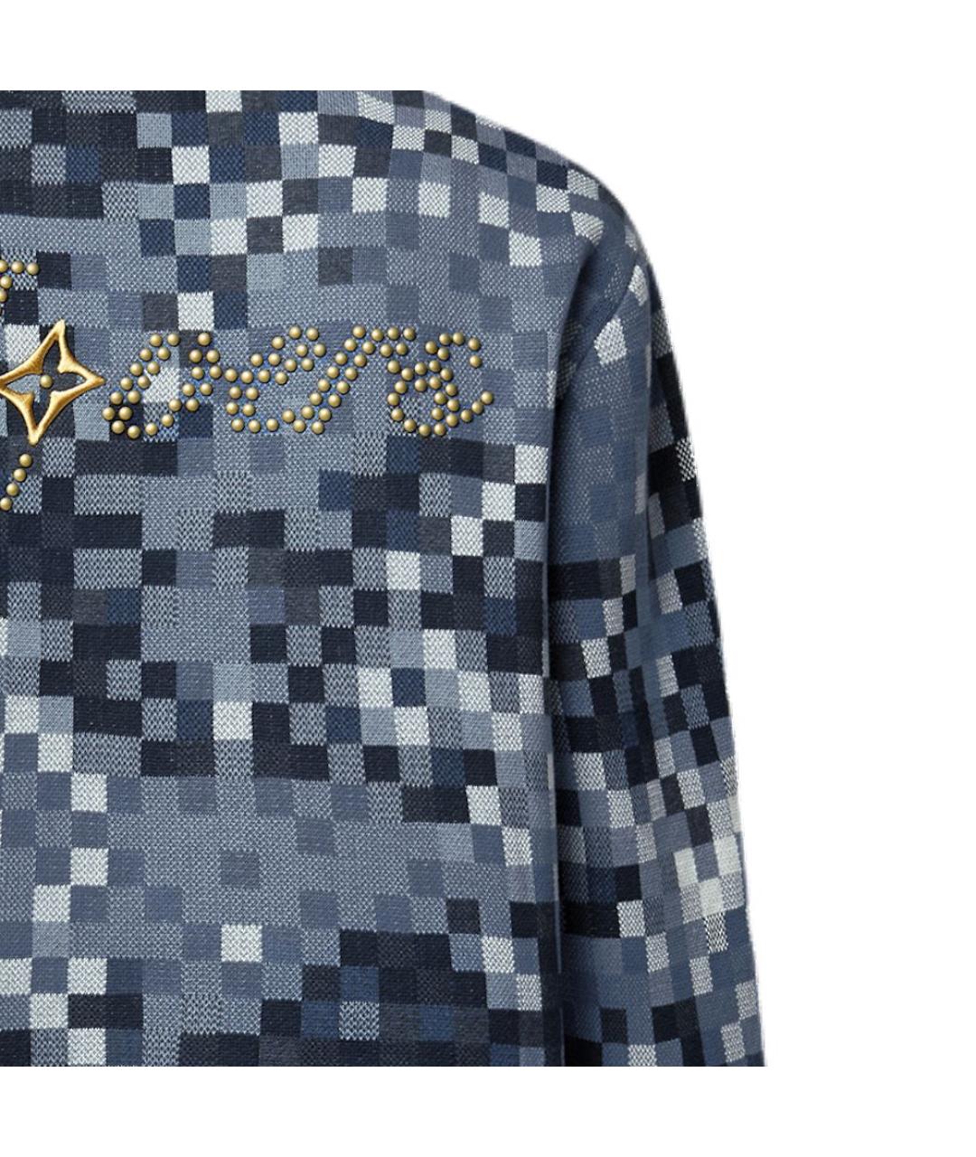 LOUIS VUITTON Синий джемпер / свитер, фото 7