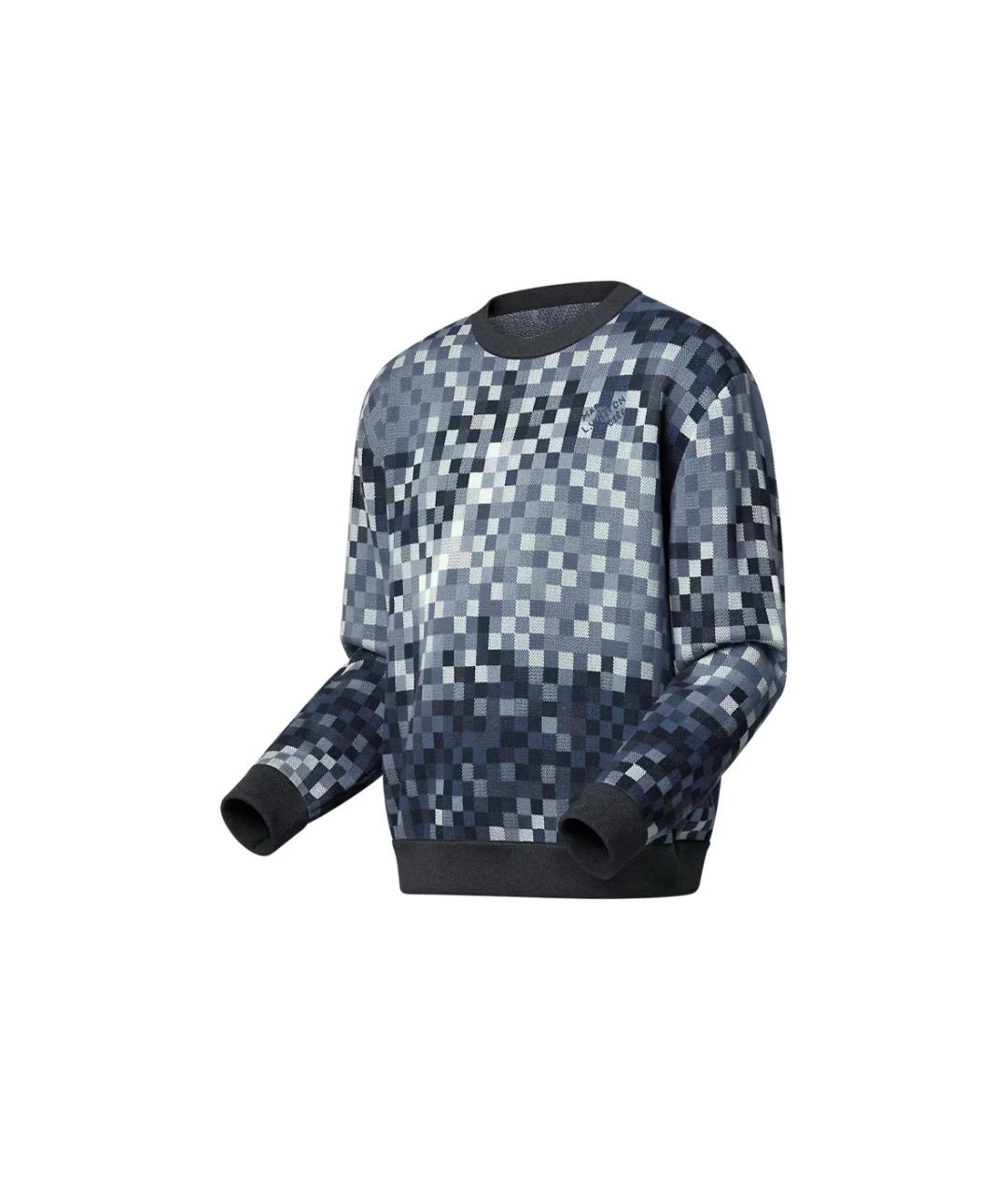 LOUIS VUITTON Синий джемпер / свитер, фото 3