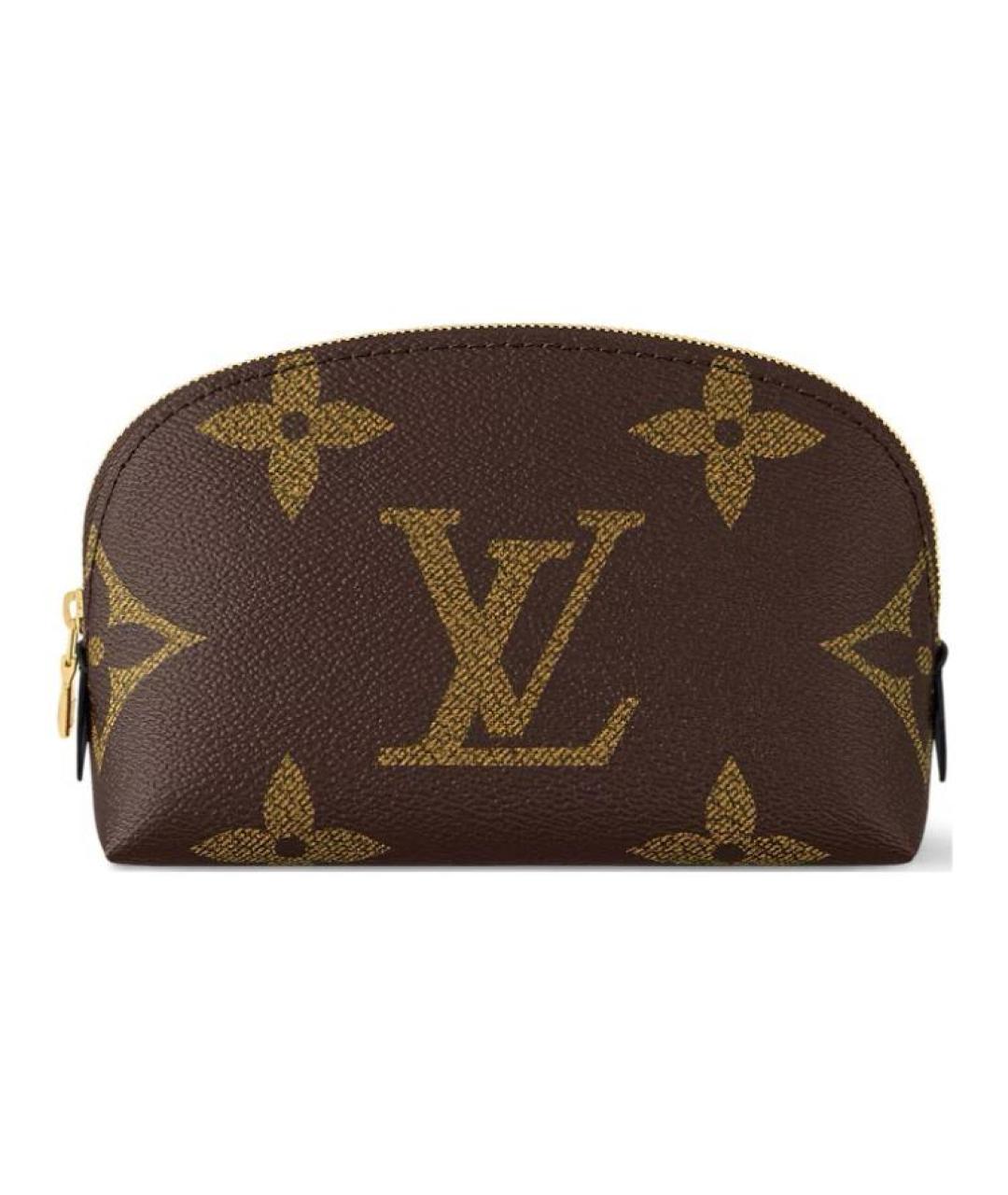 LOUIS VUITTON Коричневая косметичка, фото 1