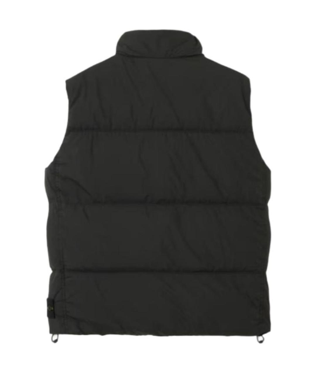 STONE ISLAND Черный жилет, фото 2