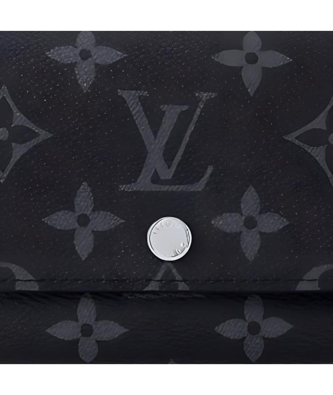 LOUIS VUITTON Черный кошелек, фото 3