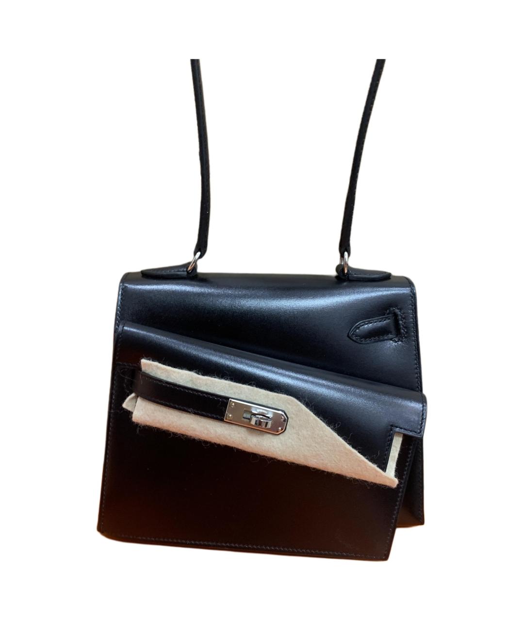 HERMES Черная сумка через плечо, фото 1