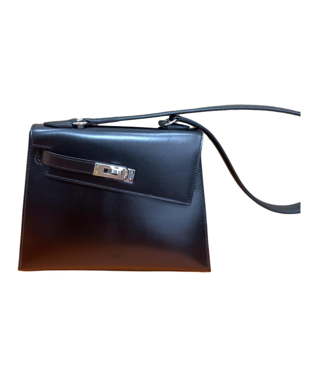 HERMES Черная сумка через плечо, фото 2