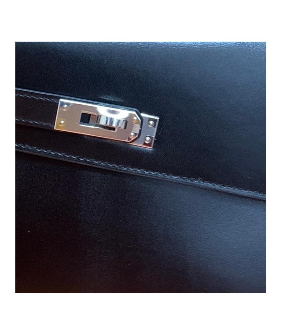 HERMES Черная сумка через плечо, фото 3