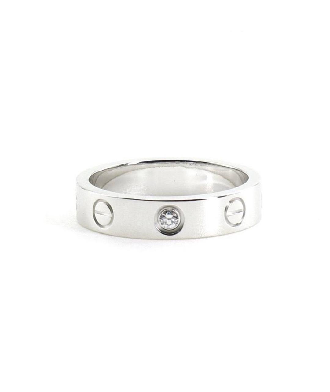 CARTIER Серебряное кольцо из белого золота, фото 1