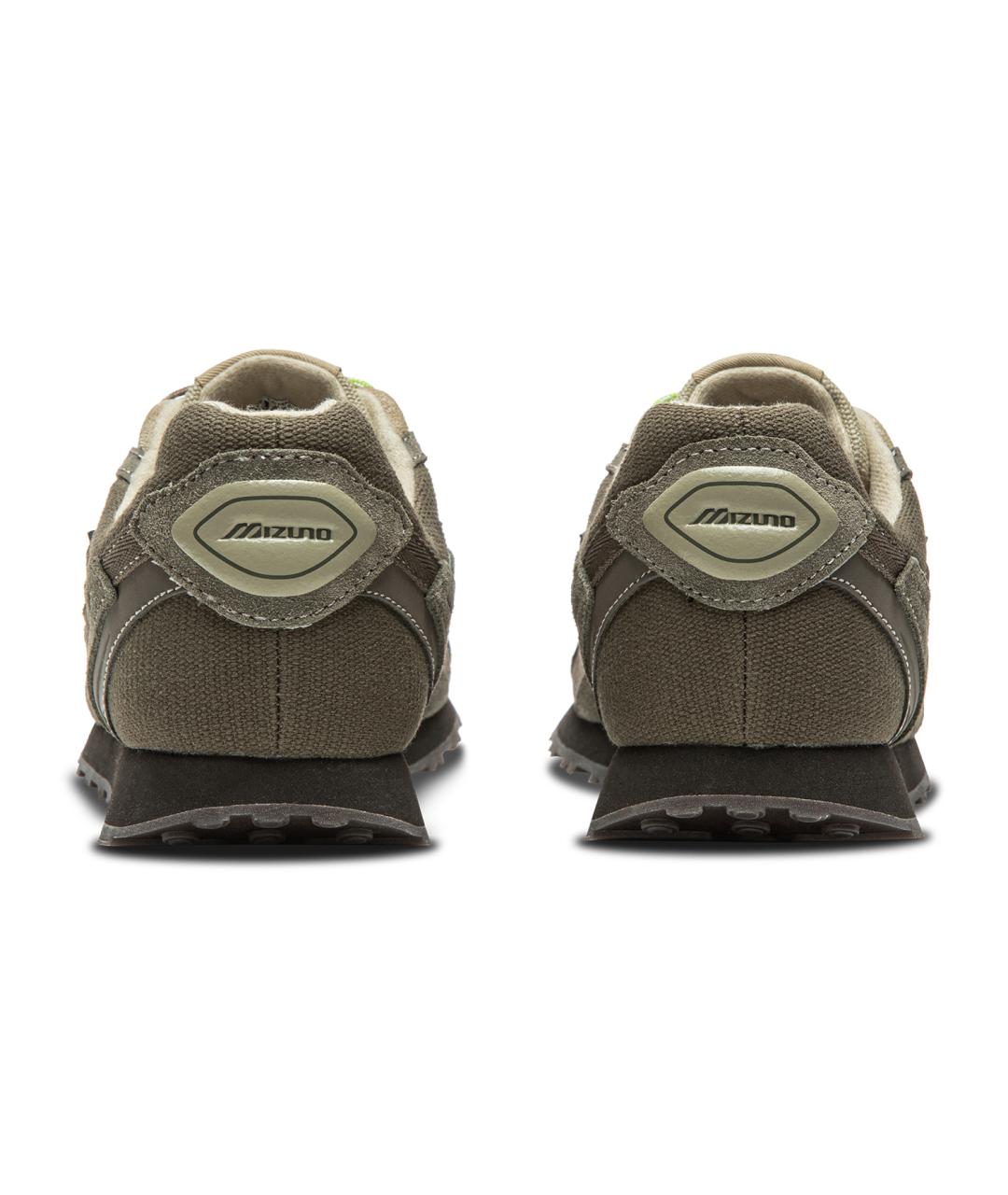 MIZUNO Зеленые замшевые кроссовки, фото 5