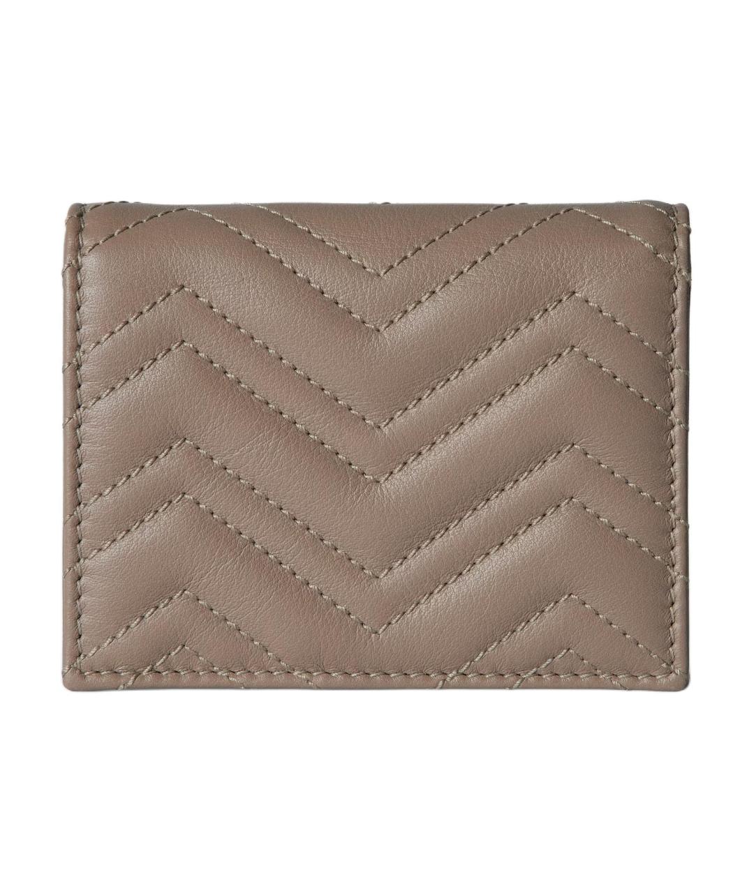 GUCCI Коричневый кожаный кошелек, фото 3