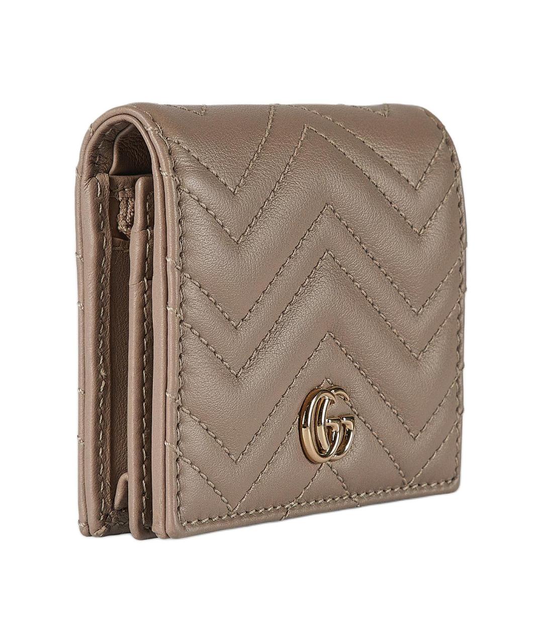 GUCCI Коричневый кожаный кошелек, фото 2