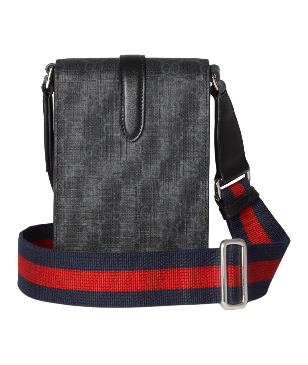 GUCCI Серая сумка на плечо, фото 4