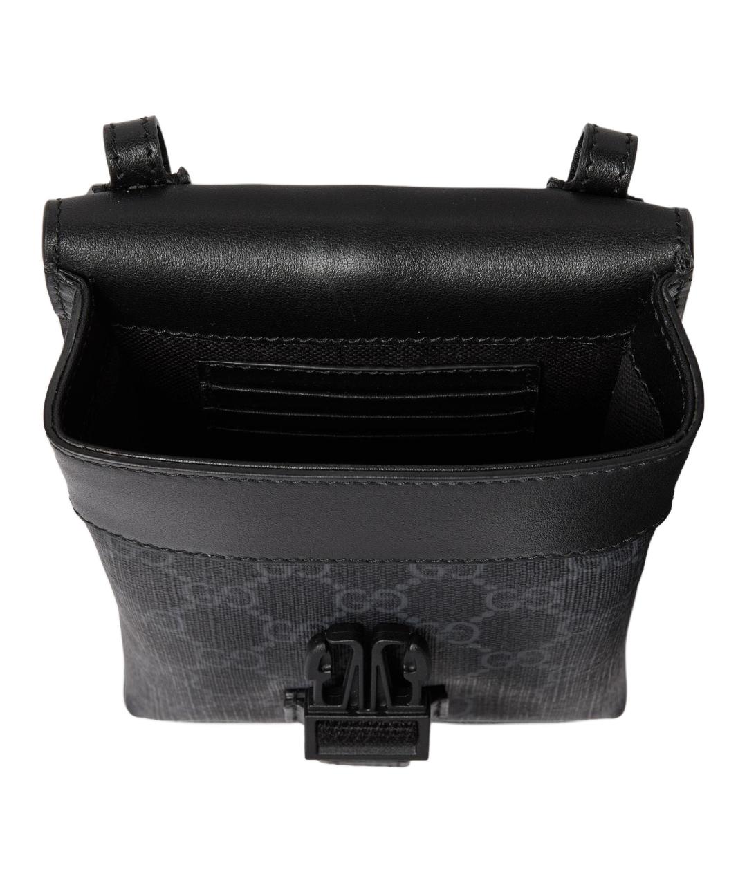 GUCCI Серая сумка на плечо, фото 5