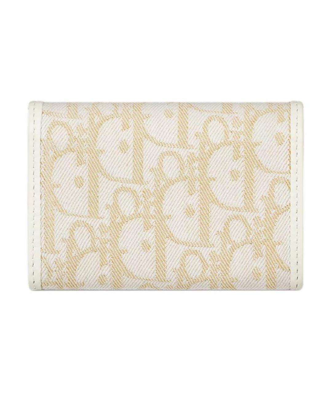 CHRISTIAN DIOR Белый кошелек, фото 3