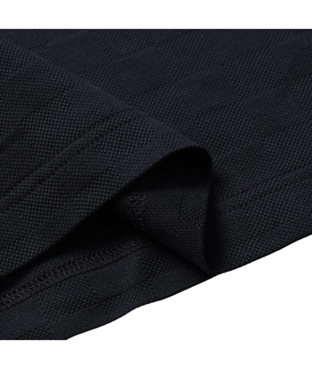 LOUIS VUITTON Черная хлопковая футболка, фото 4