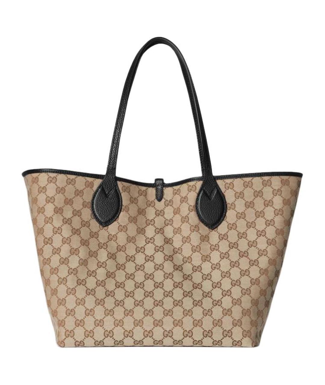 GUCCI Черная кожаная сумка через плечо, фото 6