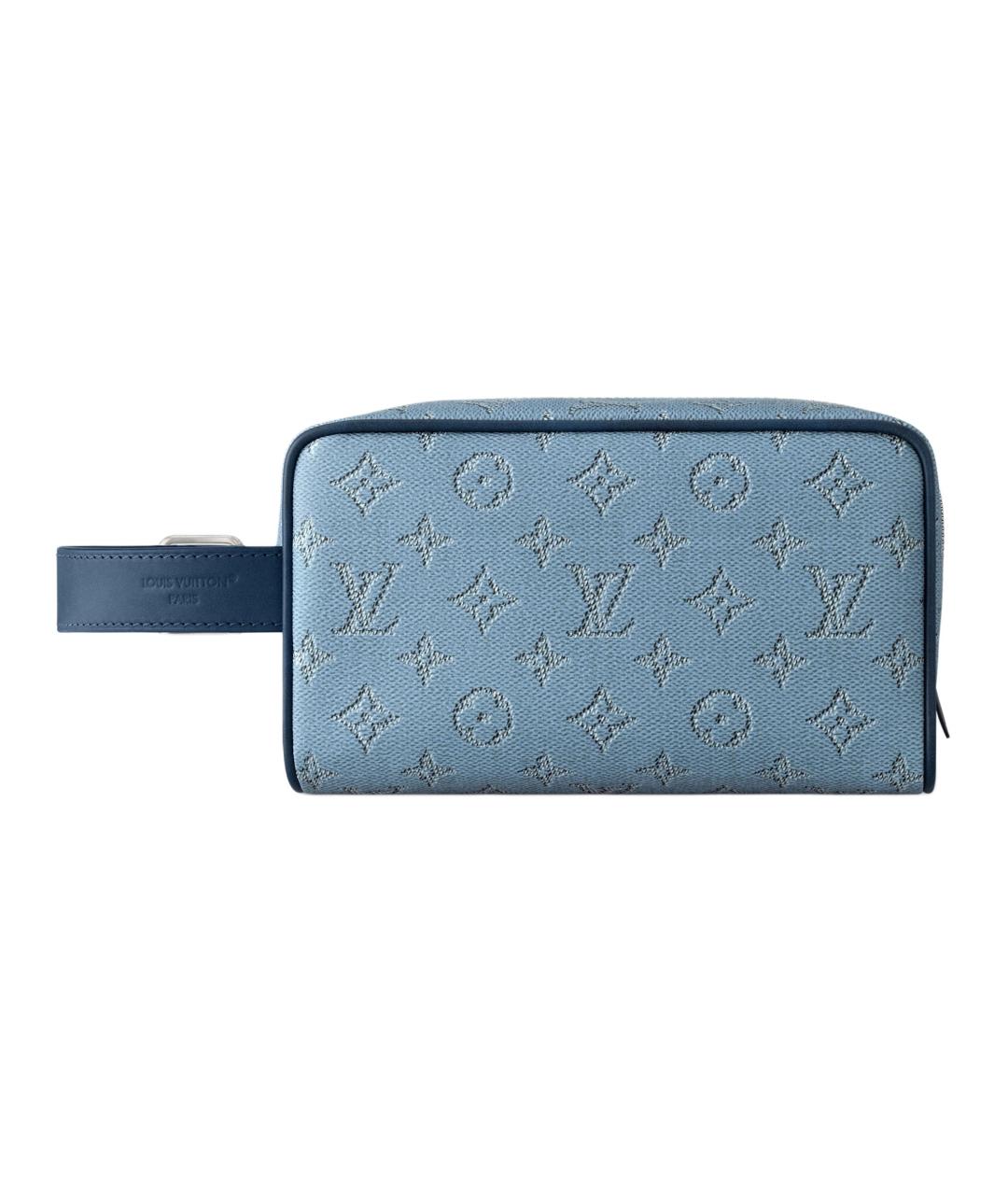 LOUIS VUITTON Голубая косметичка, фото 1
