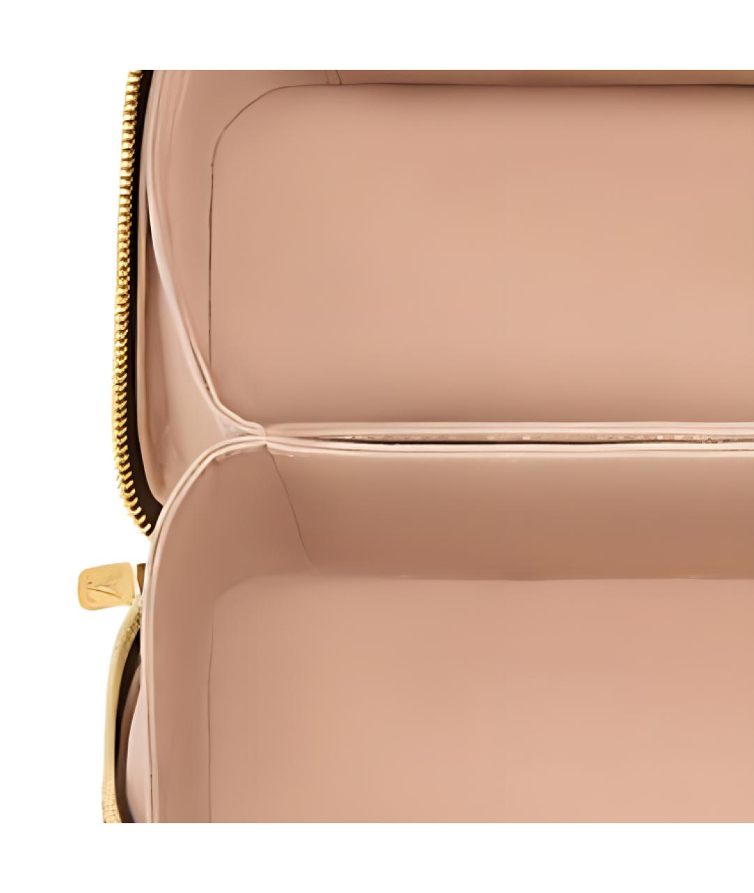 LOUIS VUITTON Коричневая косметичка, фото 6