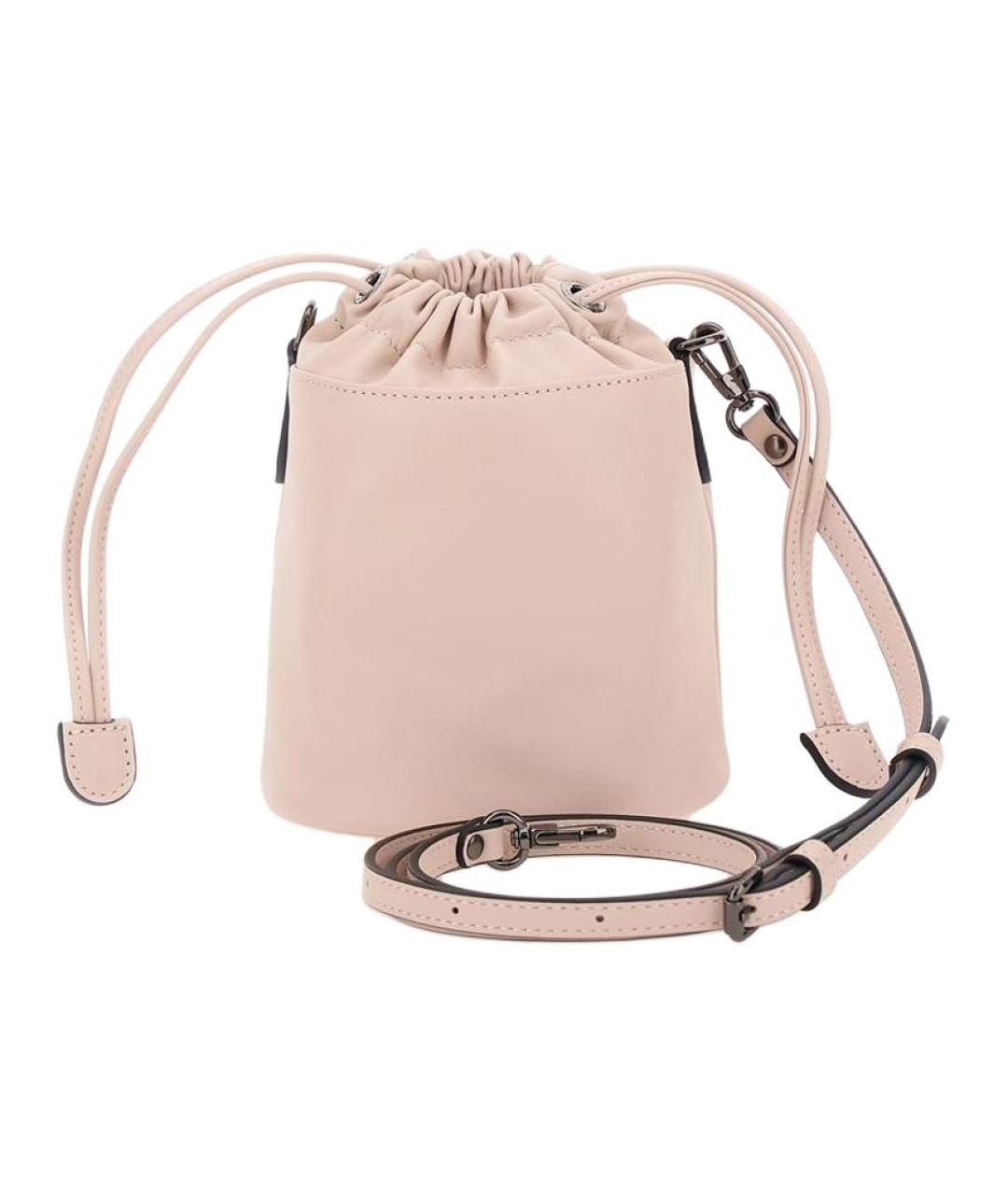 LONGCHAMP Бежевая кожаная сумка через плечо, фото 2