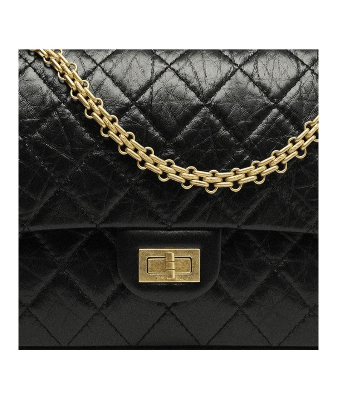 CHANEL Черная кожаная сумка через плечо, фото 4