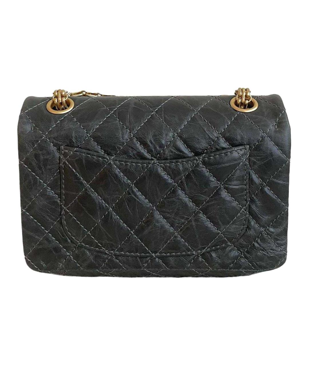 CHANEL Черная кожаная сумка через плечо, фото 3