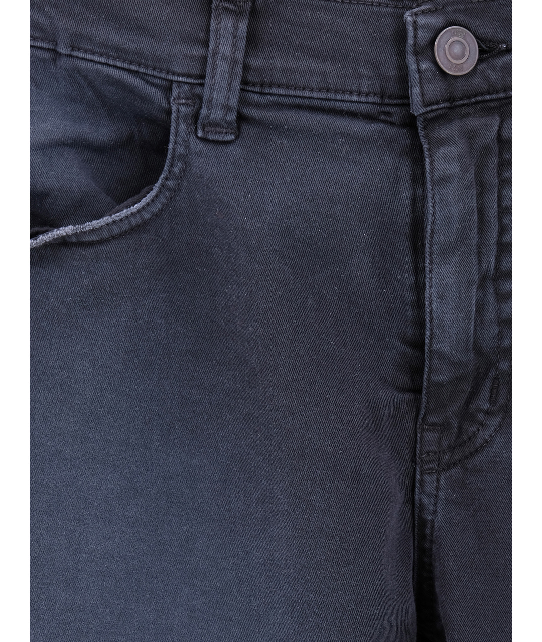 NO. 21 Черные хлопковые прямые джинсы, фото 4