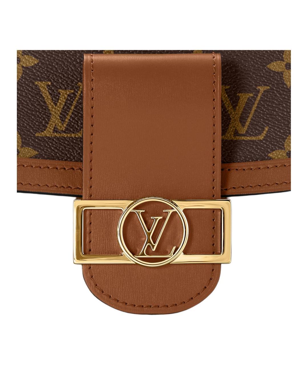 LOUIS VUITTON Коричневая сумка через плечо, фото 5