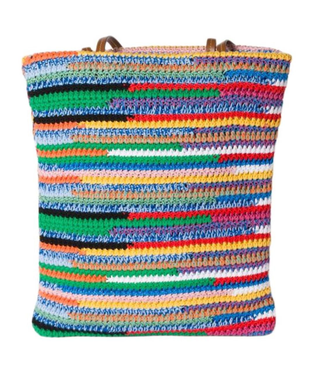 MIU MIU Мульти хлопковая сумка через плечо, фото 2