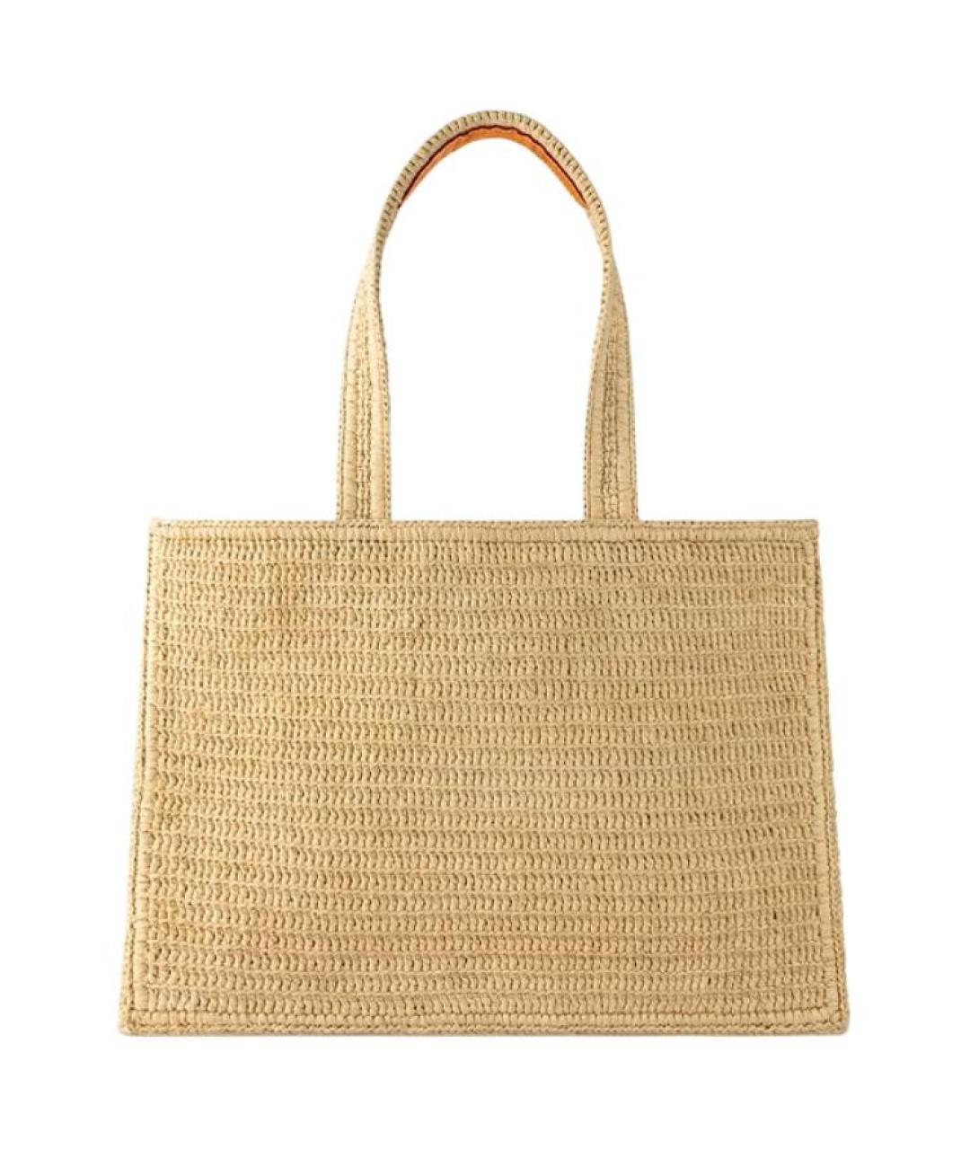 LOUIS VUITTON Бежевая сумка тоут, фото 3