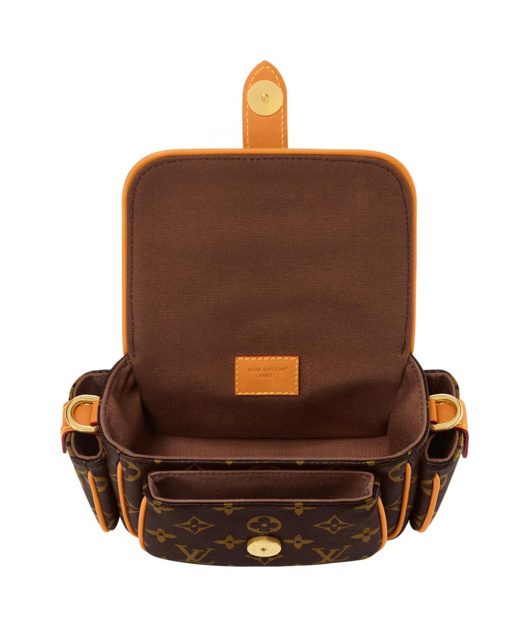 LOUIS VUITTON Коричневая сумка на плечо, фото 4