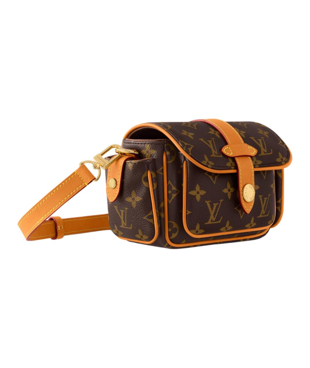 LOUIS VUITTON Коричневая сумка на плечо, фото 2