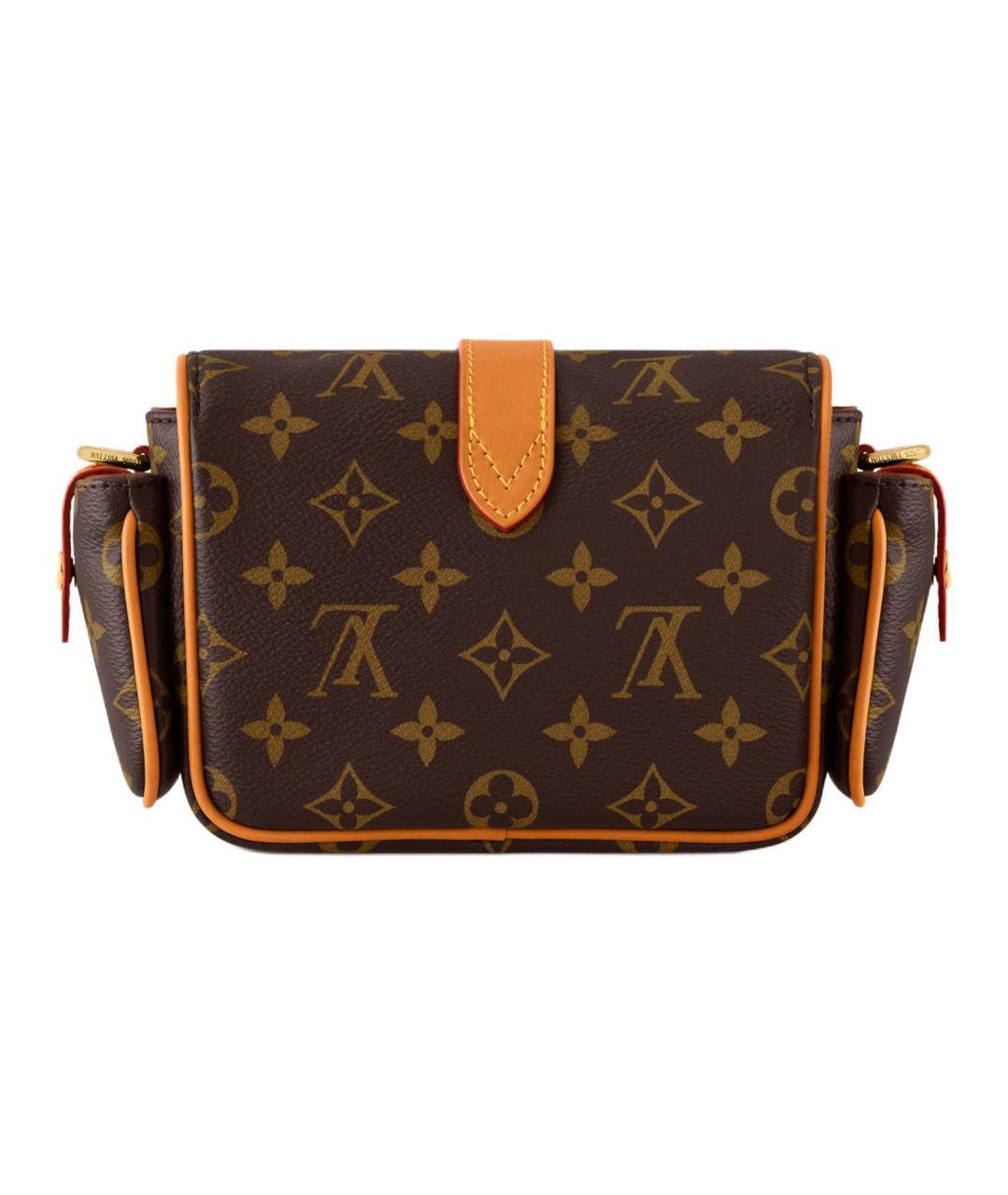 LOUIS VUITTON Коричневая сумка на плечо, фото 3