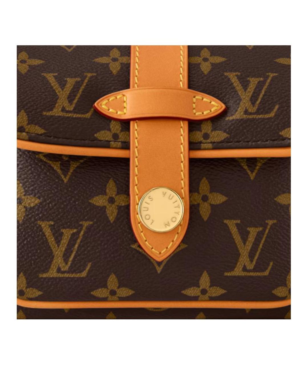 LOUIS VUITTON Коричневая сумка на плечо, фото 5