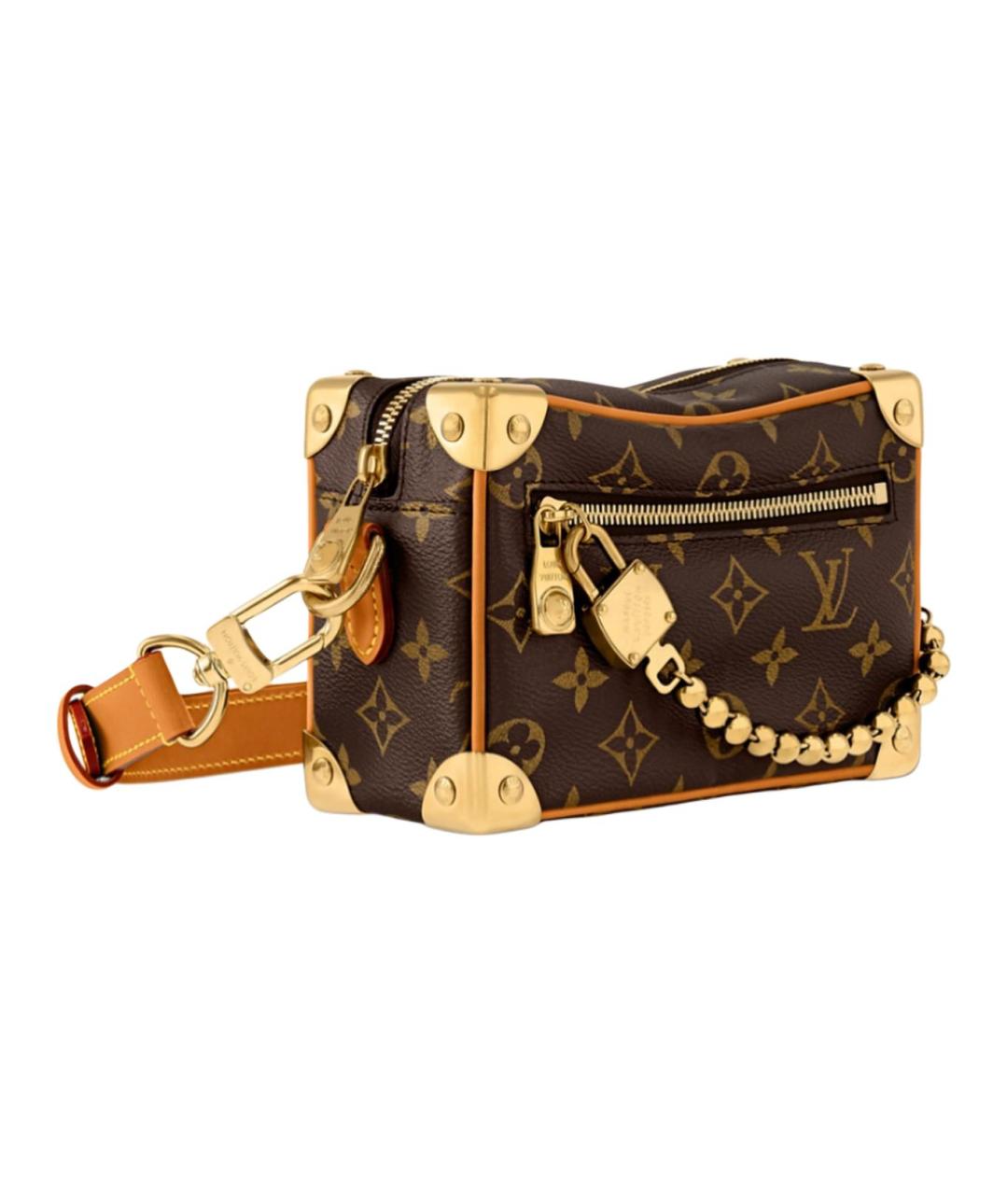 LOUIS VUITTON Коричневая сумка на плечо, фото 2
