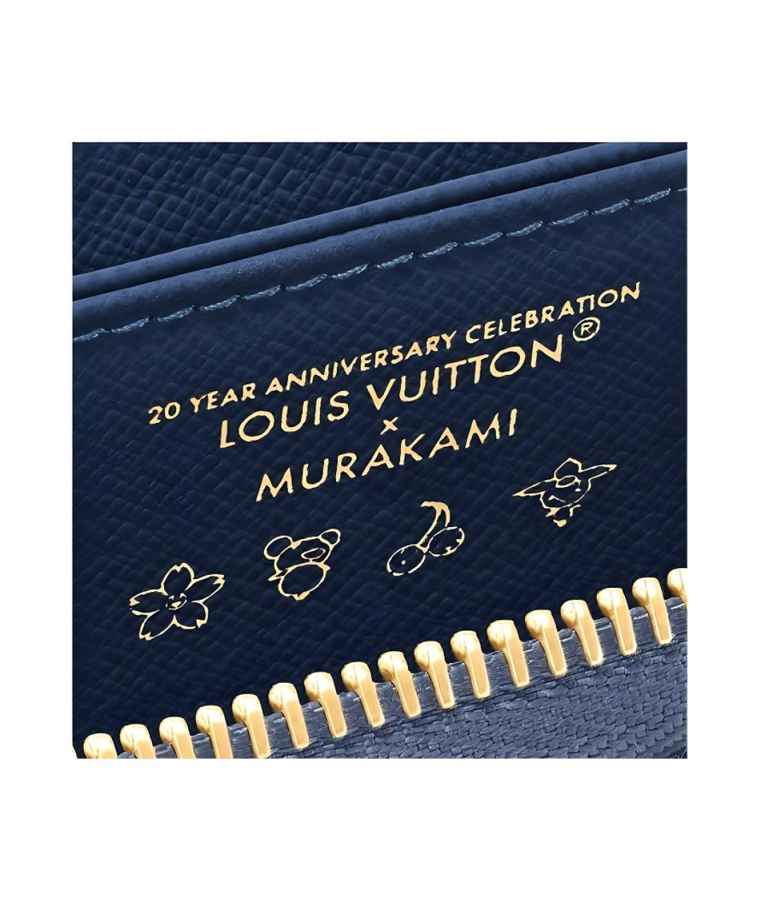 LOUIS VUITTON Синий кошелек, фото 5