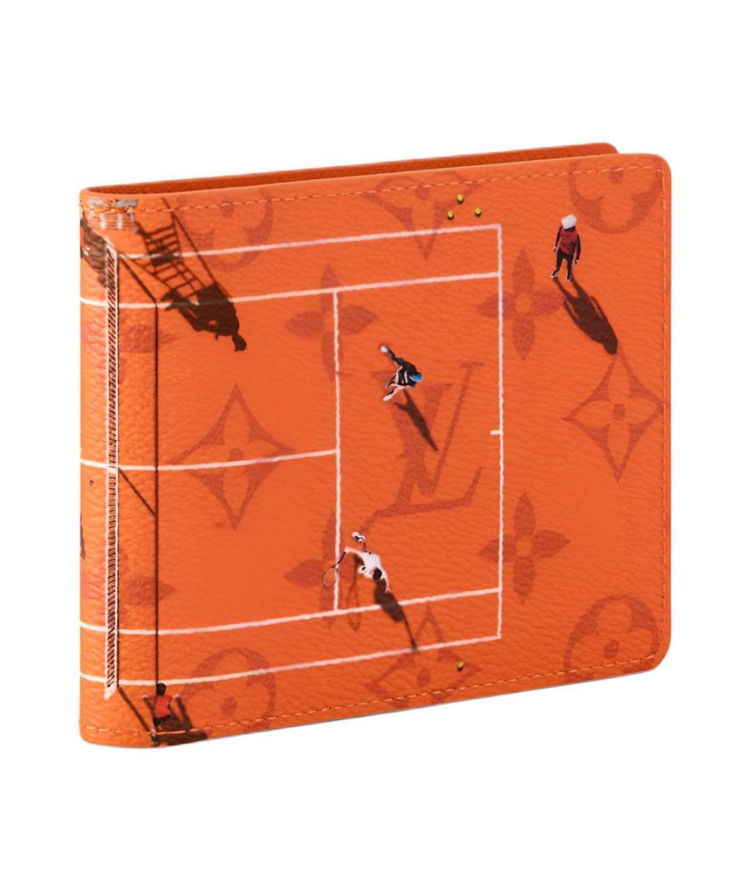 LOUIS VUITTON Оранжевый кошелек, фото 2