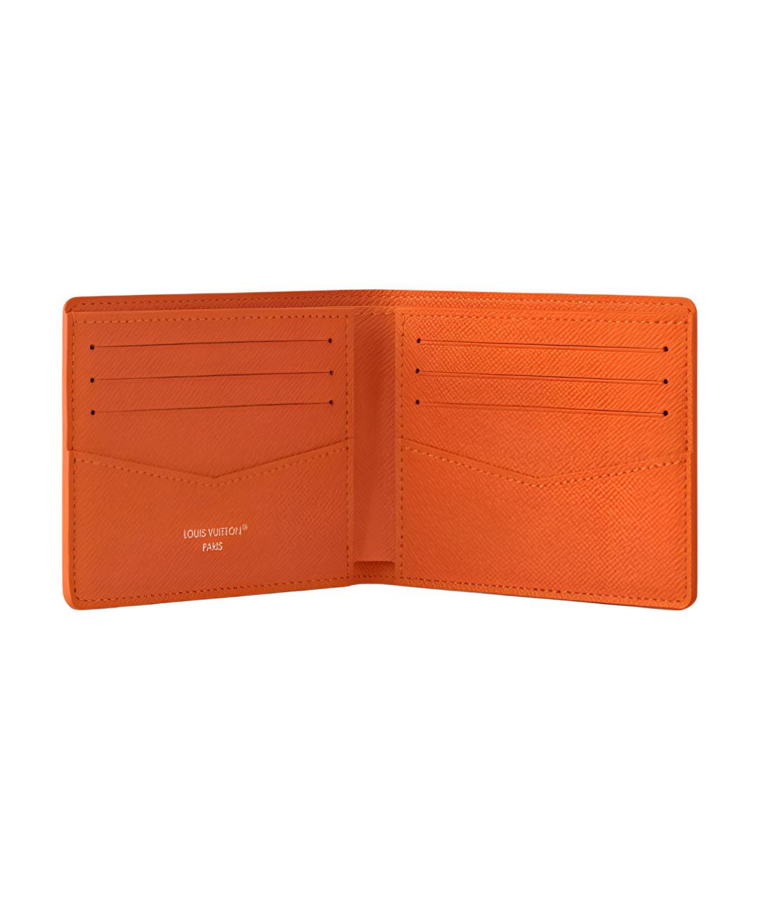 LOUIS VUITTON Оранжевый кошелек, фото 4