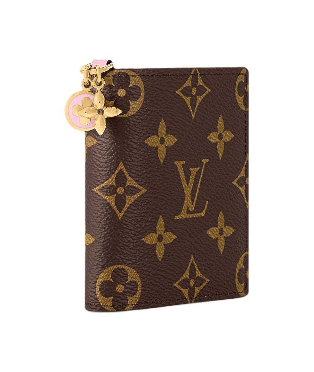 LOUIS VUITTON Коричневый кошелек, фото 2