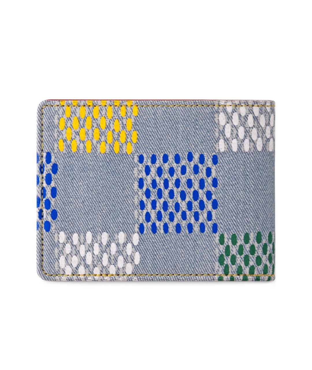 LOUIS VUITTON Голубой кошелек, фото 3