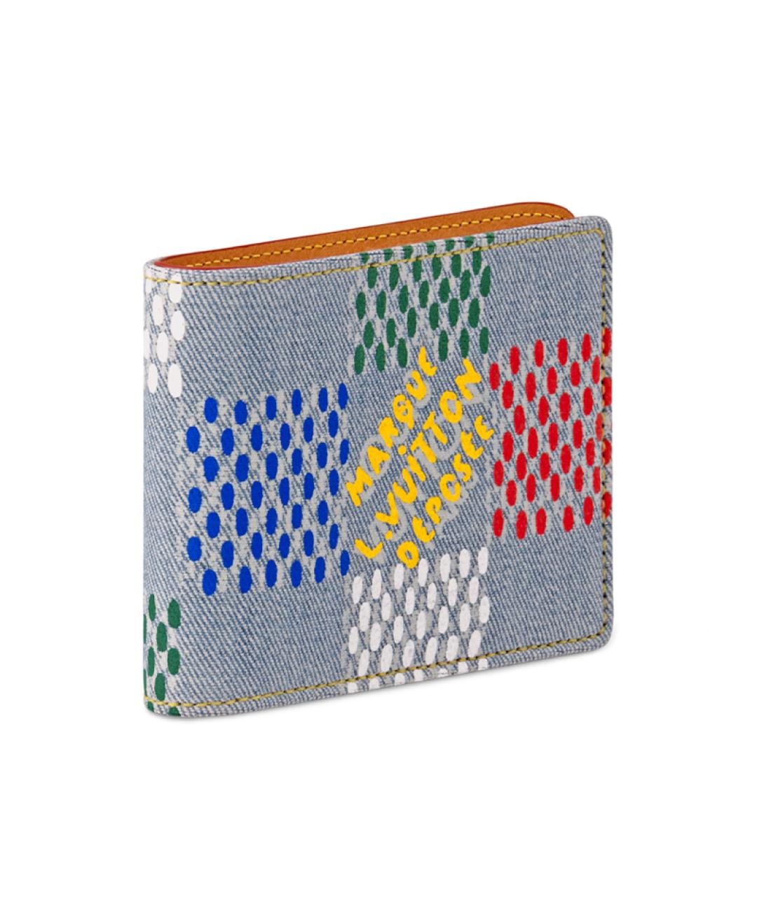 LOUIS VUITTON Голубой кошелек, фото 2