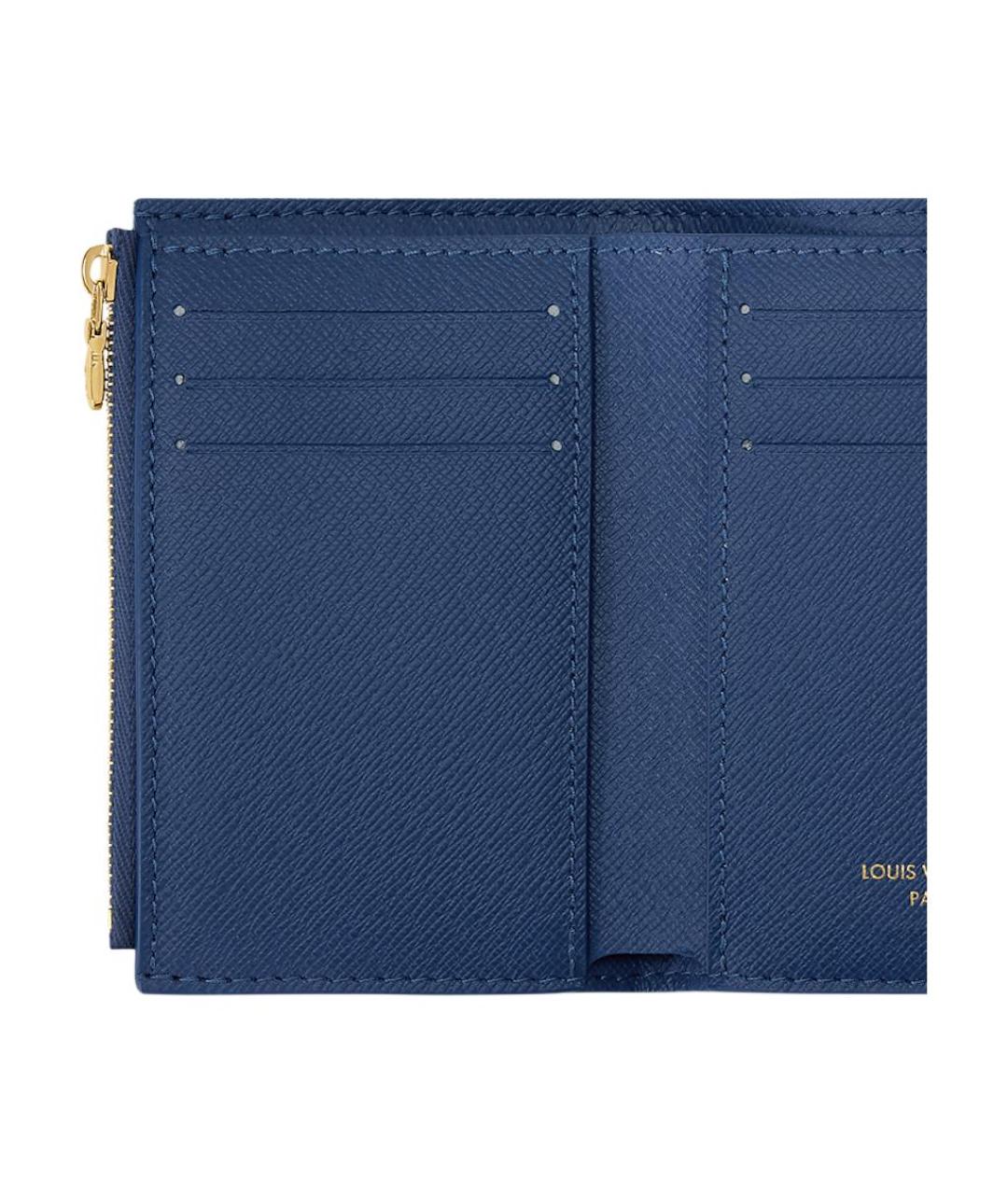 LOUIS VUITTON Синий кошелек, фото 6