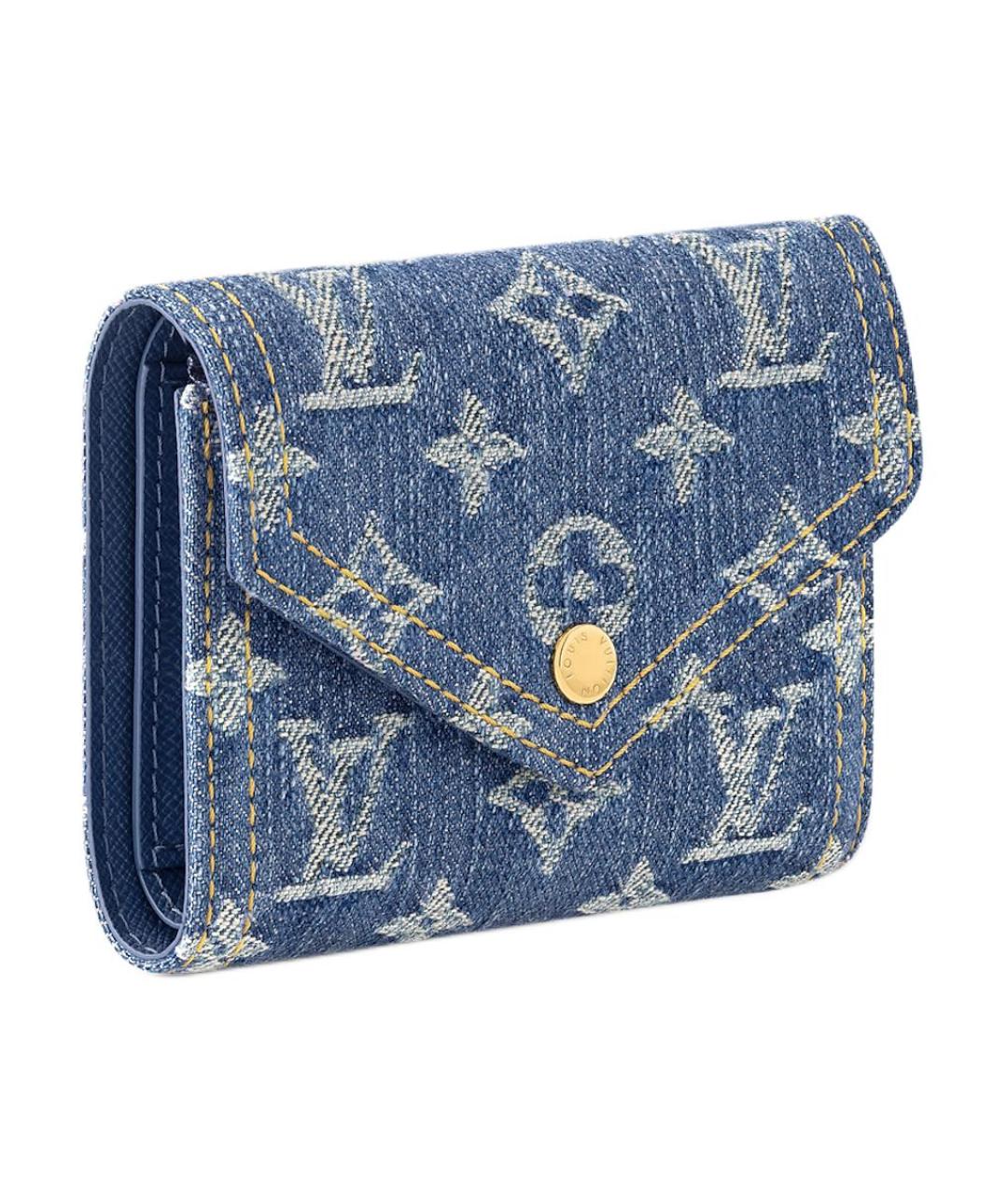 LOUIS VUITTON Синий кошелек, фото 2