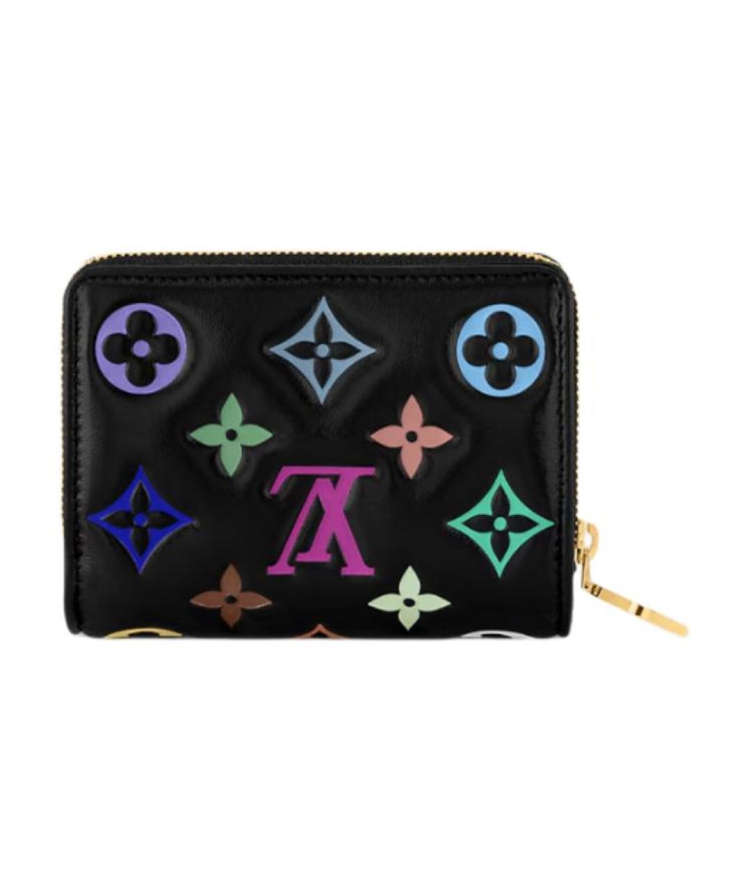 LOUIS VUITTON Черный кошелек, фото 3