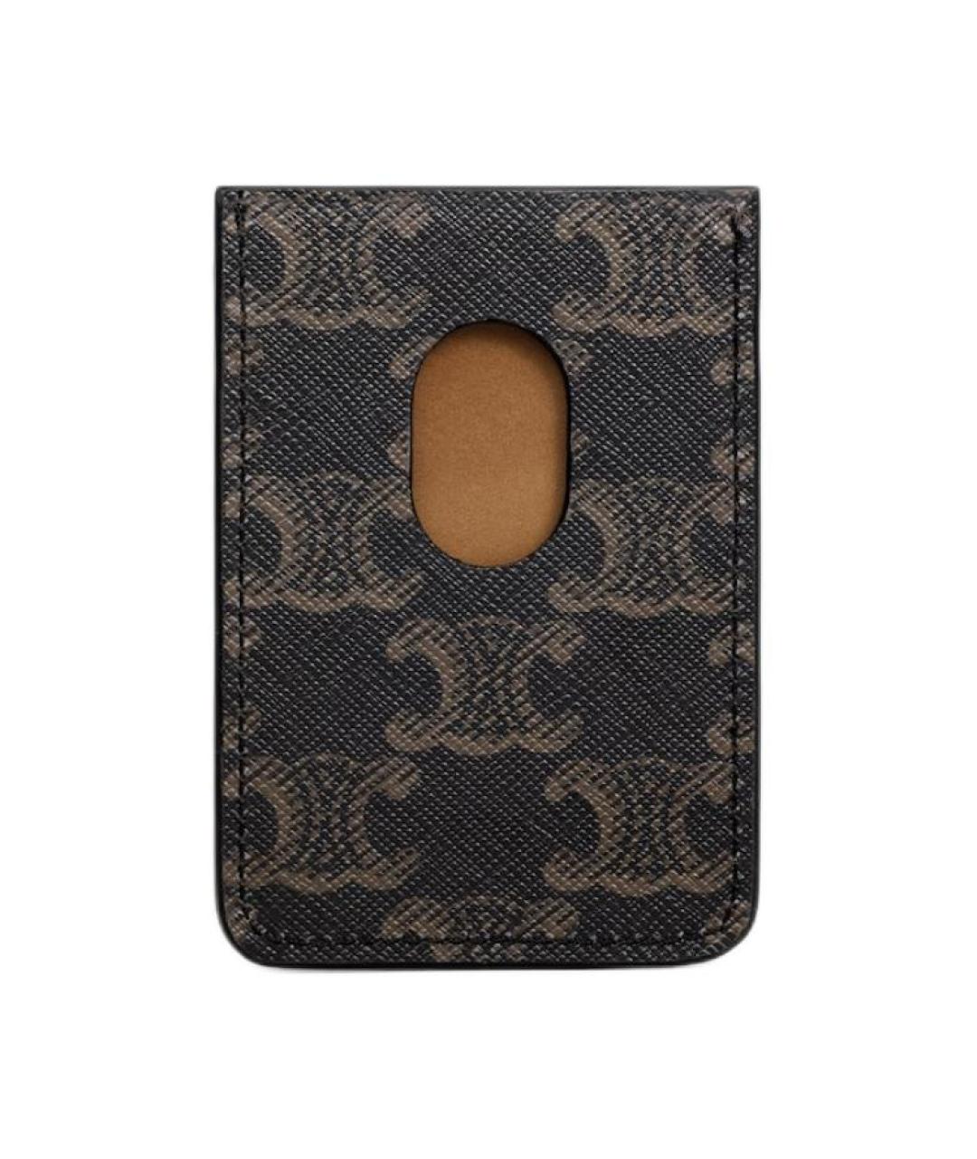 CELINE Коричневый кардхолдер, фото 3