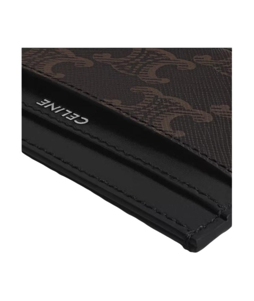 CELINE Коричневый кардхолдер, фото 4