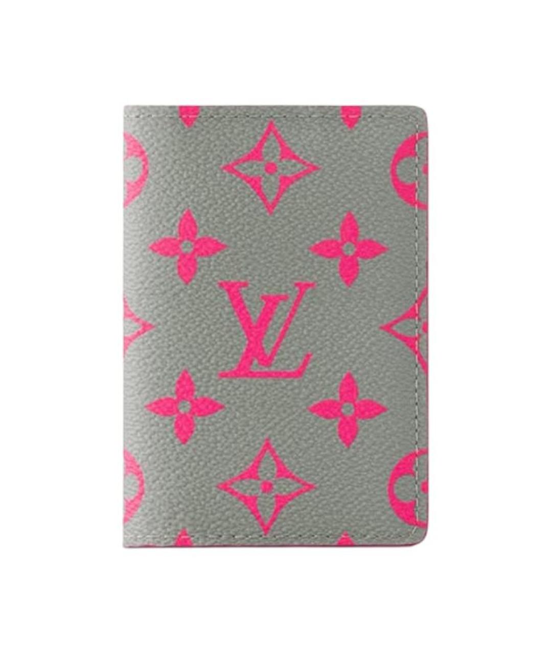 LOUIS VUITTON Серый кардхолдер, фото 1
