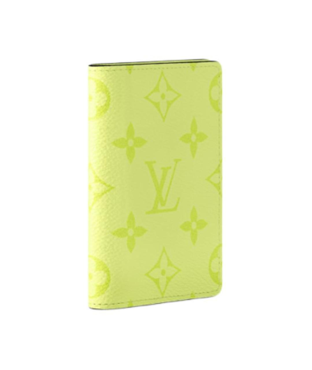 LOUIS VUITTON Салатовый кардхолдер, фото 2