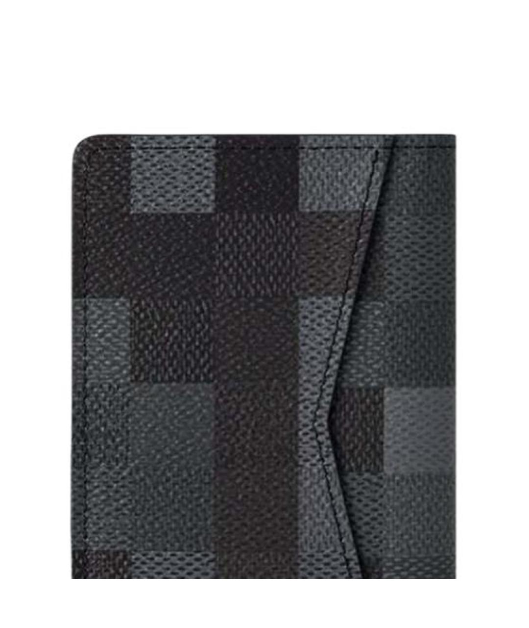 LOUIS VUITTON Черный кардхолдер, фото 5