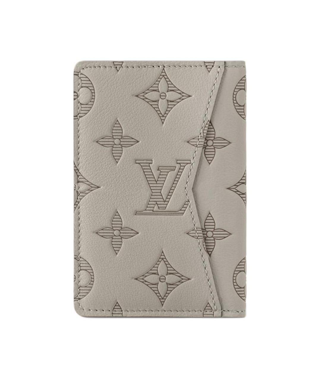 LOUIS VUITTON Серый кардхолдер, фото 3