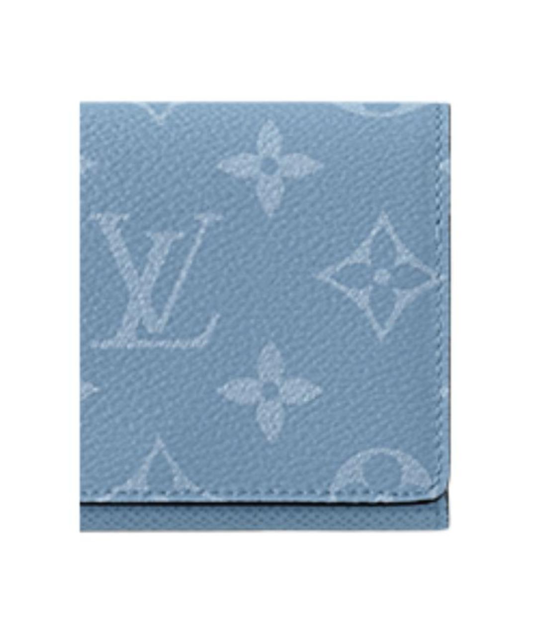 LOUIS VUITTON Голубой кардхолдер, фото 5