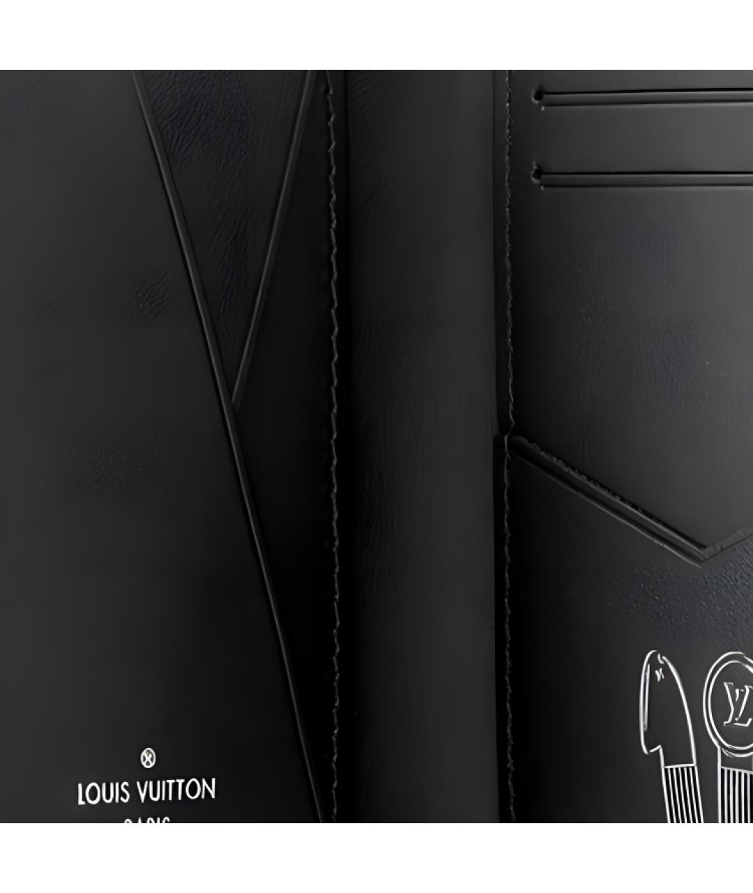 LOUIS VUITTON Черный кардхолдер, фото 5