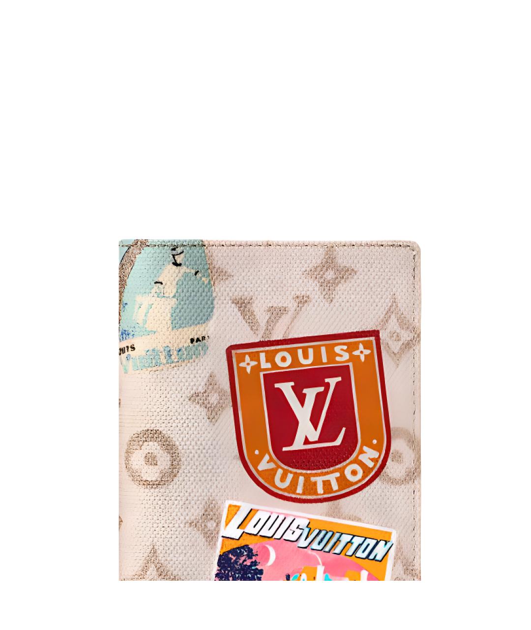 LOUIS VUITTON Бежевый кардхолдер, фото 6